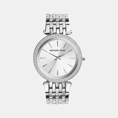 Michael Kors Darci Women Quartz Silver Dial Analog Stainless Steel Watch Mk3190