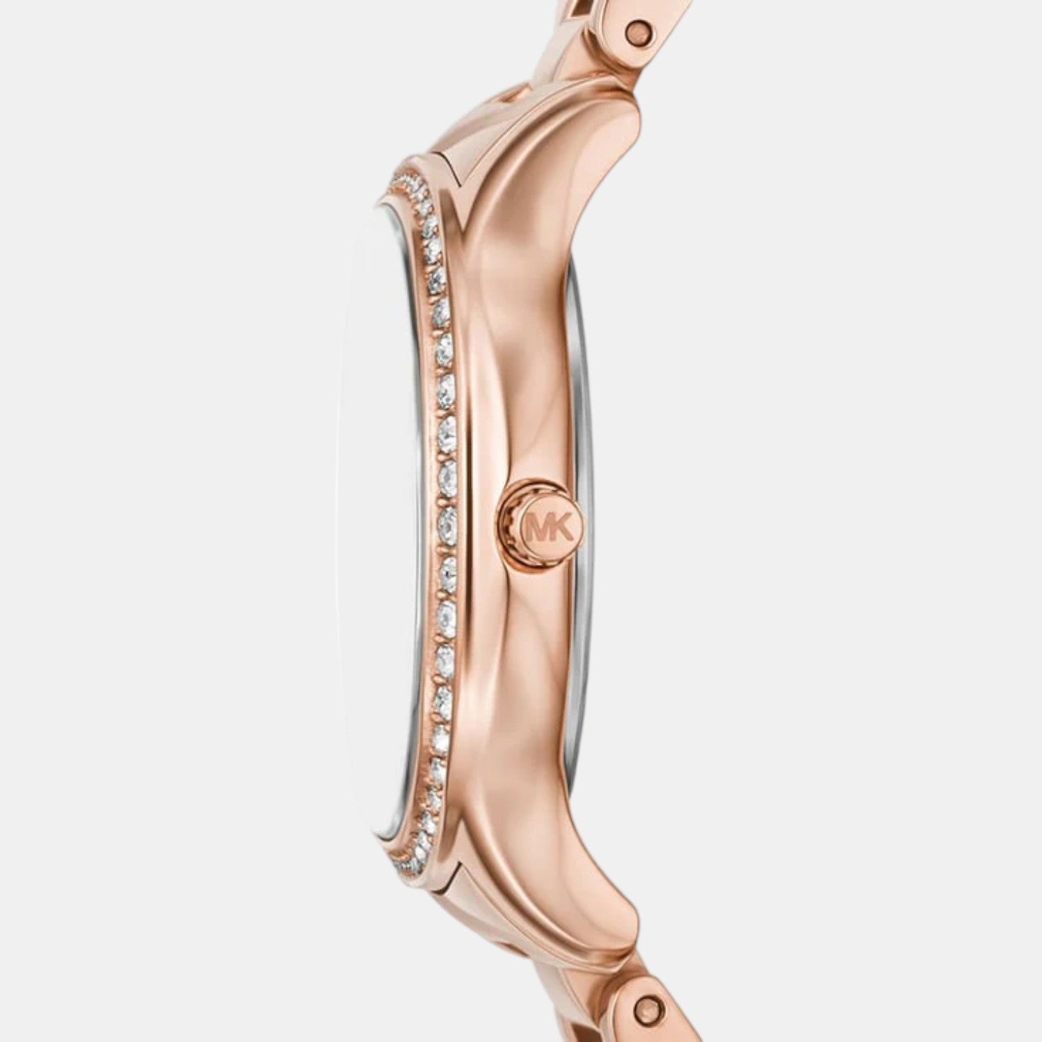 Michael Kors Sage Women Quartz Mother Of Pearl Dial Analog Stainless Steel Watch Mk4823