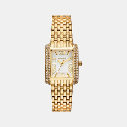 Michael Kors Emery Women Quartz White Dial Analog Stainless Steel Watch Mk4826