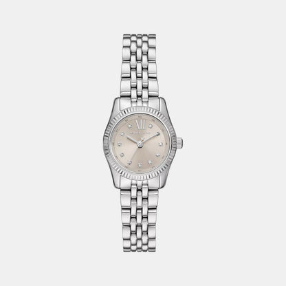 Michael Kors Lexington Women Quartz Silver Dial Analog Stainless Steel Watch Mk4843