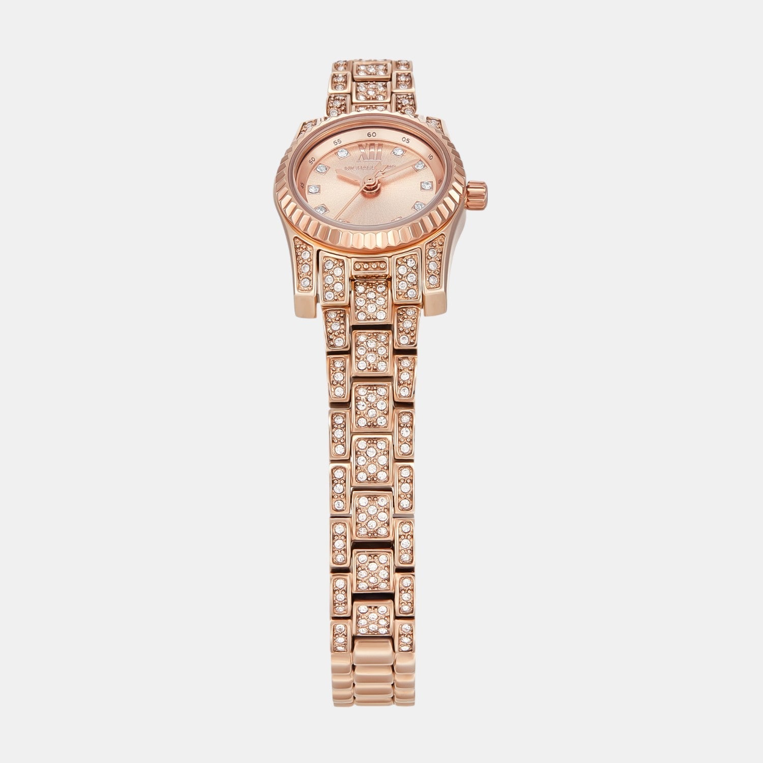 Michael Kors Lexington Women Quartz Pink Dial Analog Stainless Steel Watch Mk4863