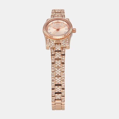 Michael Kors Lexington Women Quartz Pink Dial Analog Stainless Steel Watch Mk4863