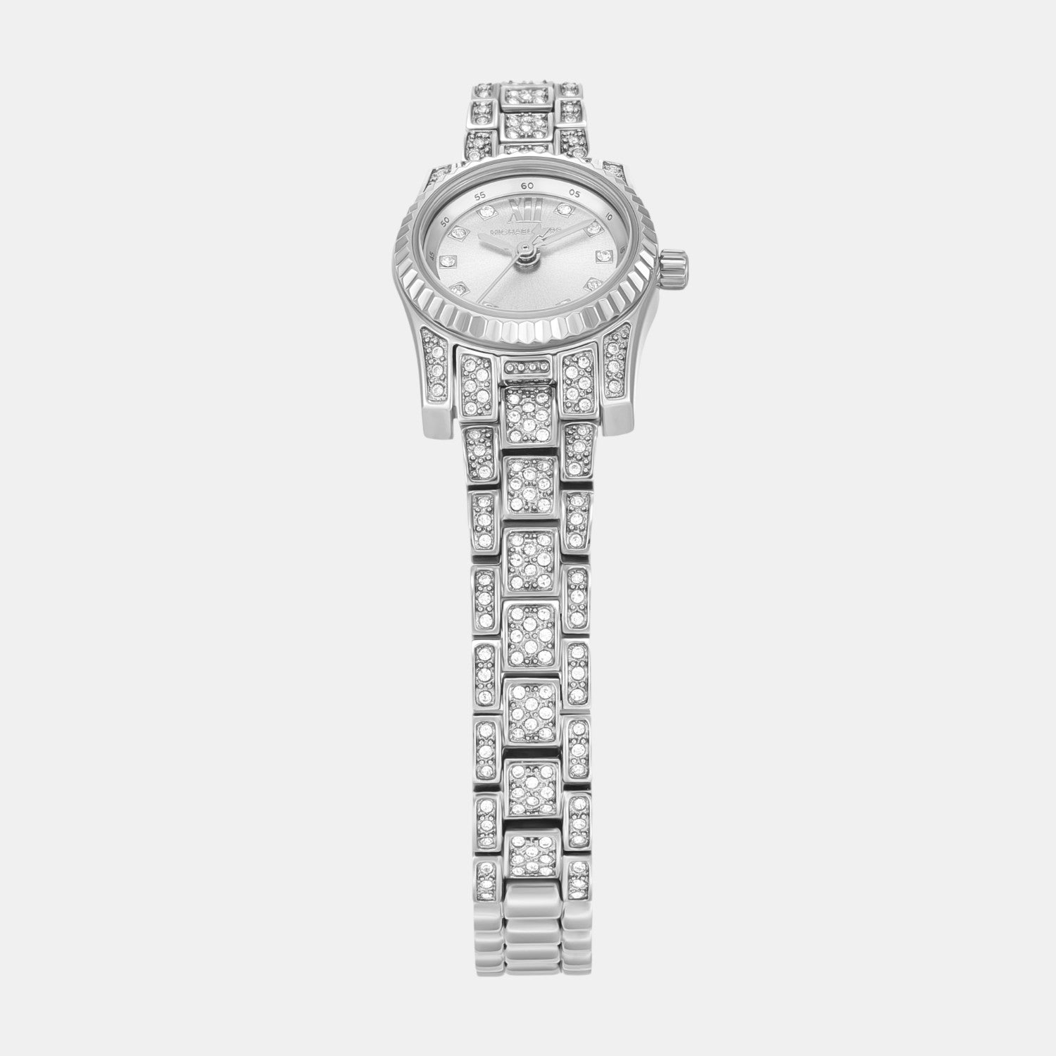 Michael Kors Lexington Women Quartz Silver Dial Analog Stainless Steel Watch Mk4864