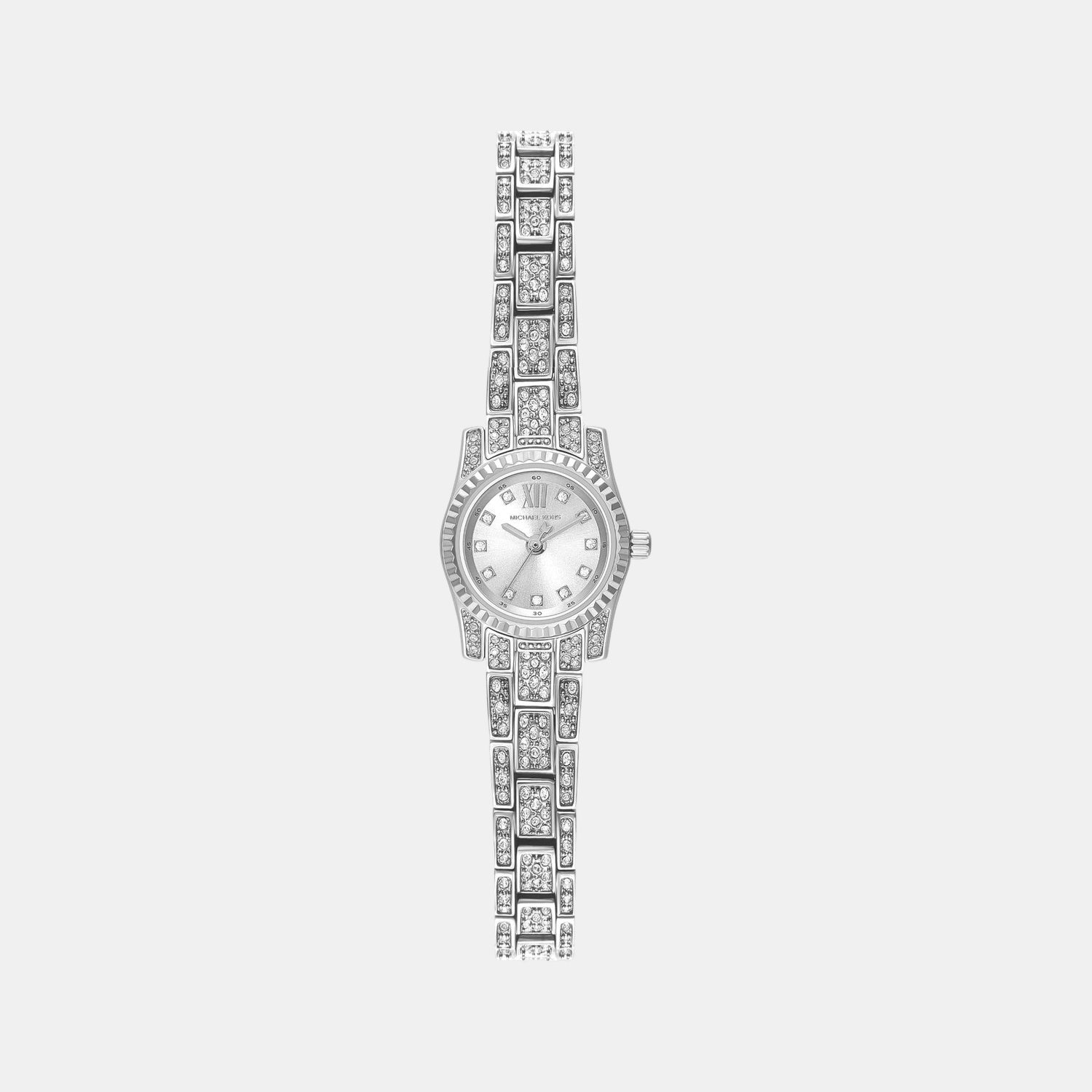 Michael Kors Lexington Women Quartz Silver Dial Analog Stainless Steel Watch Mk4864