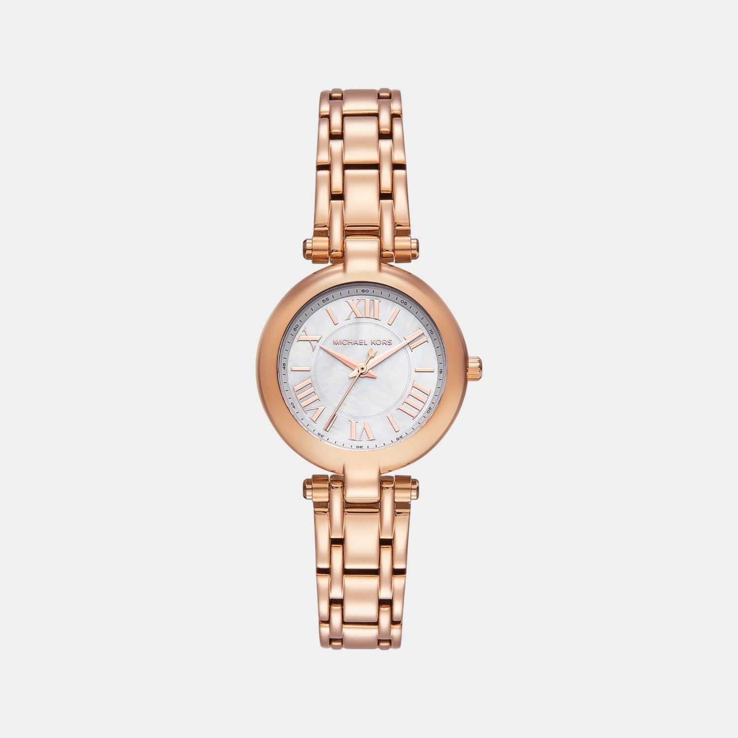 Michael Kors Women Quartz White Dial Analog Stainless Steel Watch Mk4893