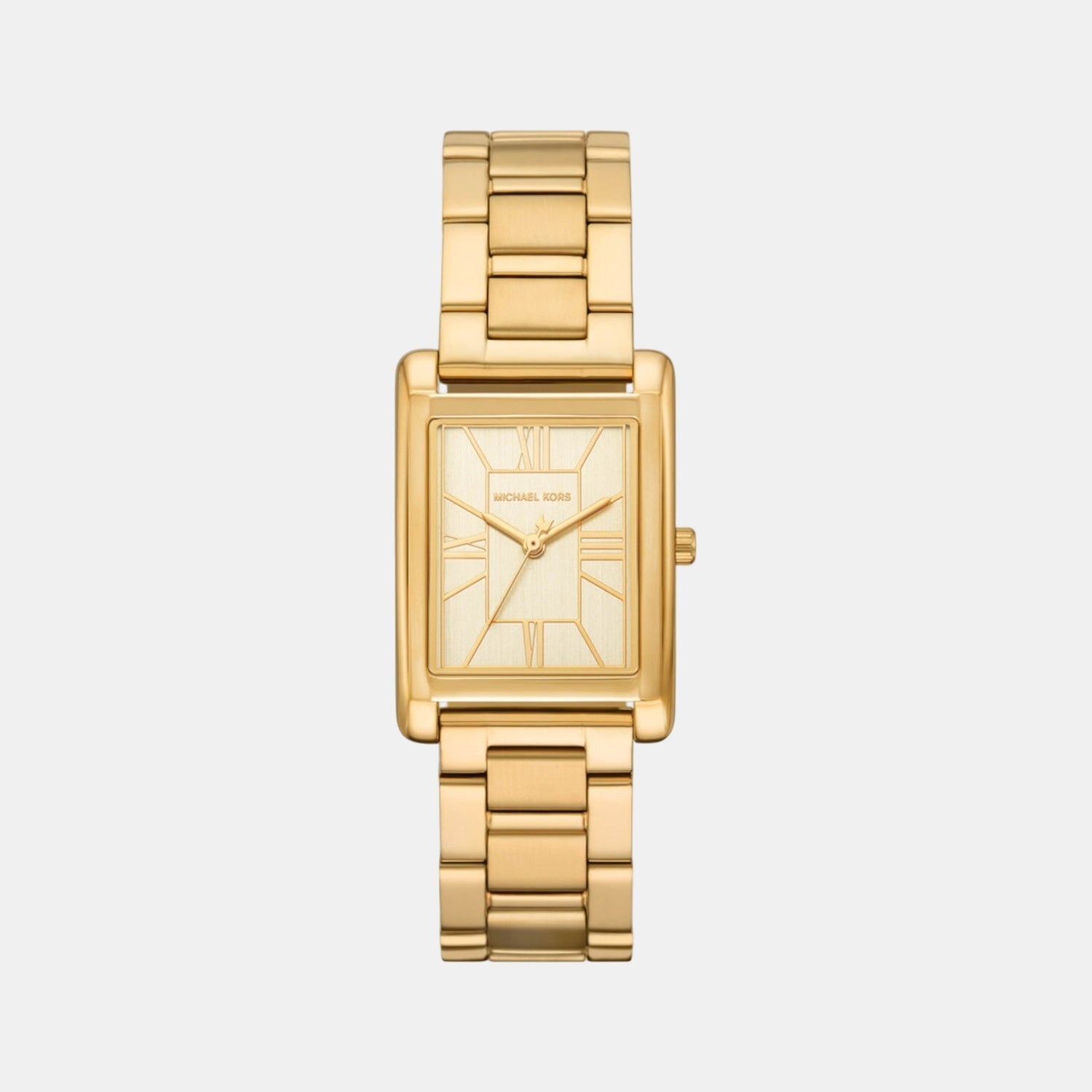 Michael Kors Essex Women Quartz Gold Dial Analog Stainless Steel Watch Mk4904