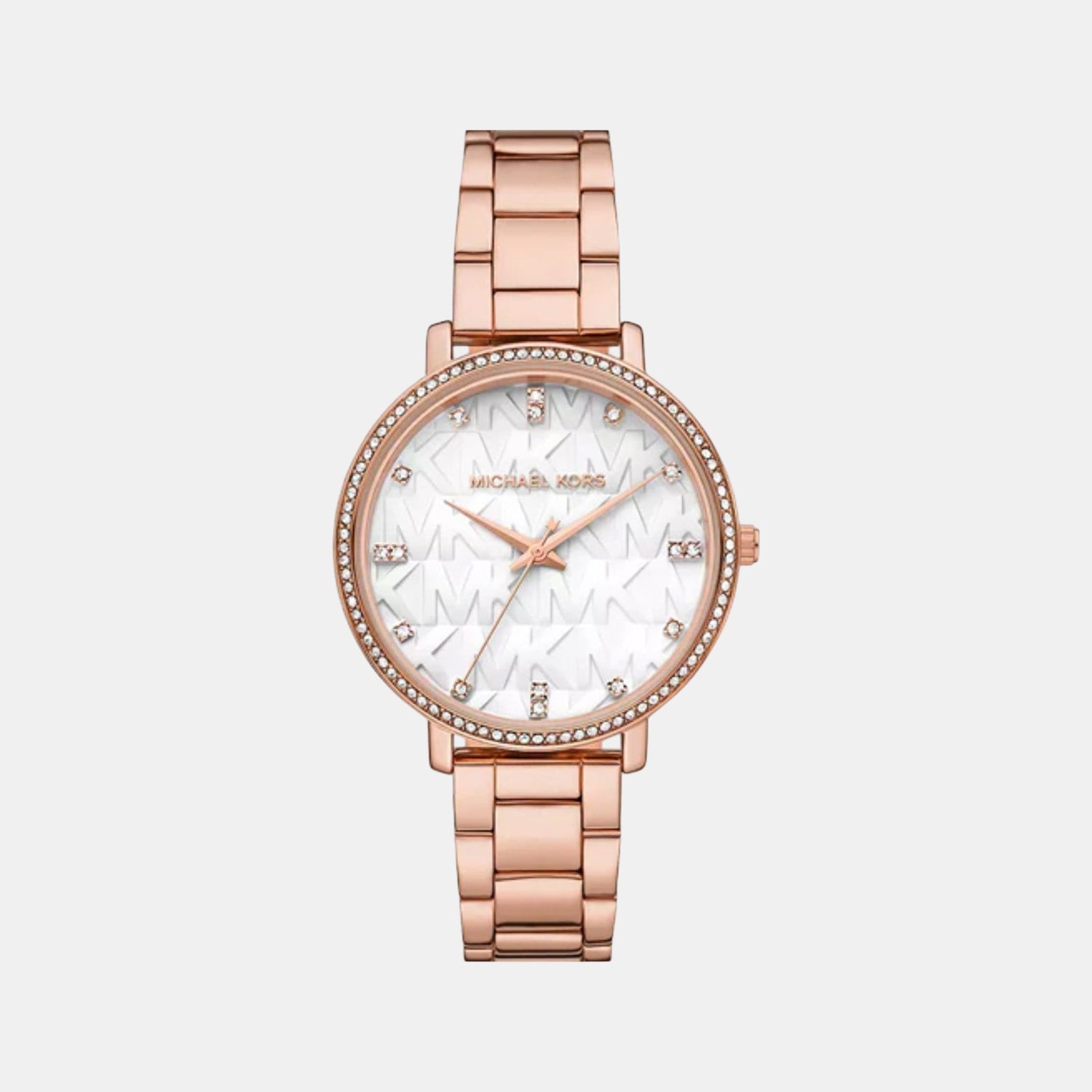 Michael Kors Pyper Women Quartz White Dial Analog Stainless Steel Watch Mk4917