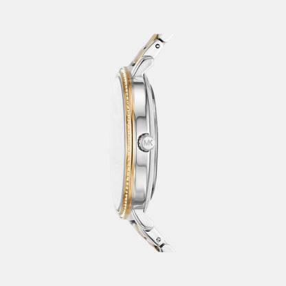 Michael Kors Pyper Women Quartz White Dial Analog Stainless Steel Watch Mk4918