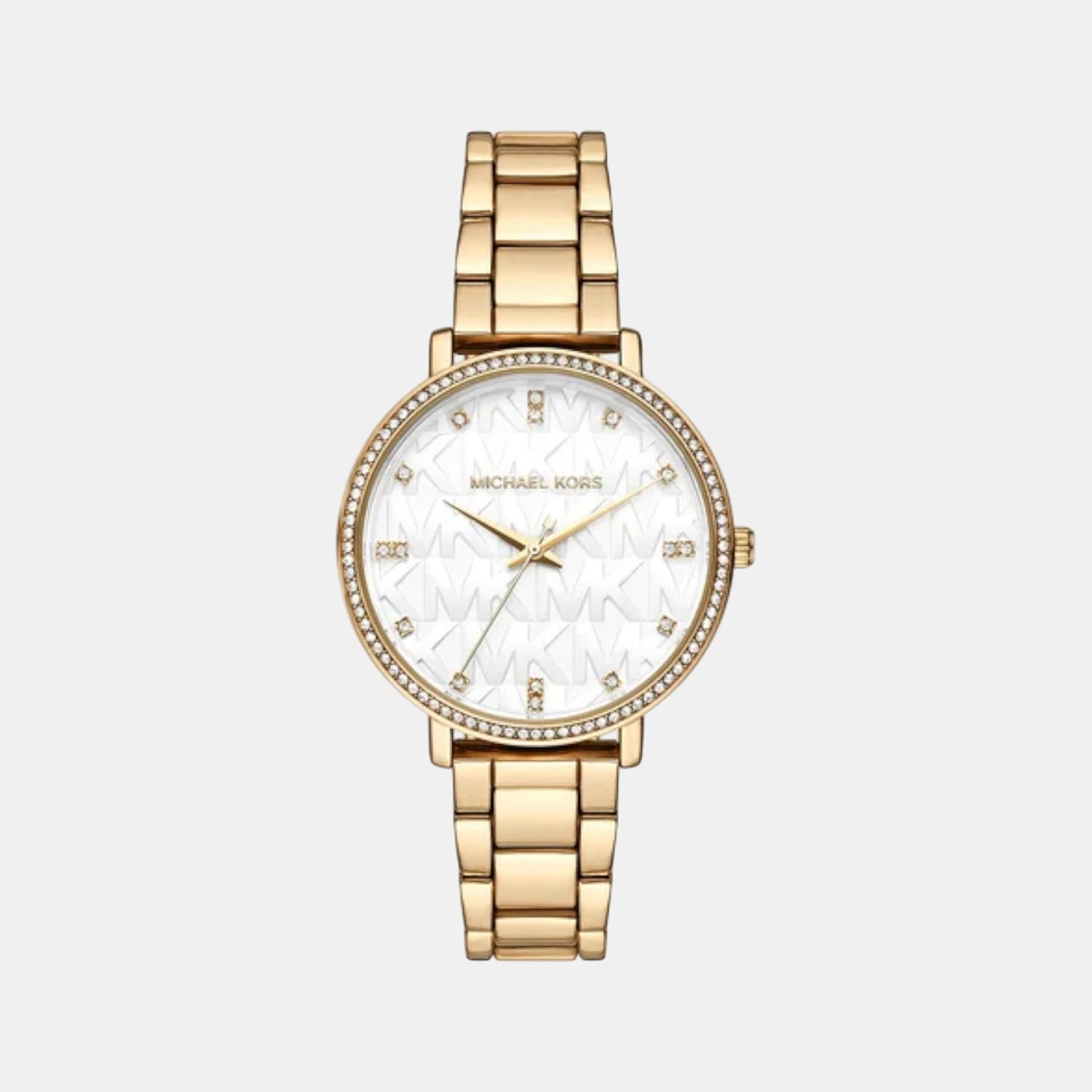 Michael Kors Pyper Women Quartz White Dial Analog Stainless Steel Watch Mk4919