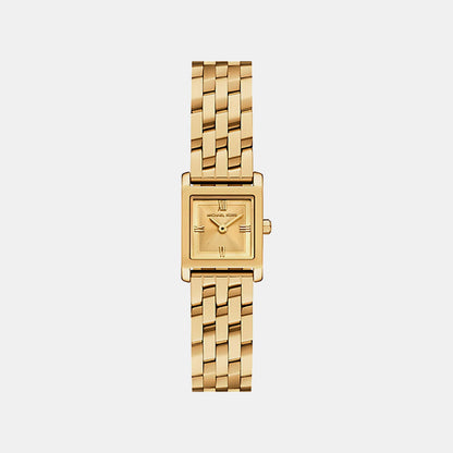 Michael Kors Georgie Women Quartz Gold Dial Analog Stainless Steel Watch Mk4931