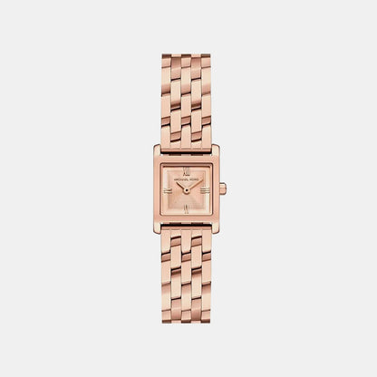 Michael Kors Georgie Women Quartz Pink Dial Analog Stainless Steel Watch Mk4932