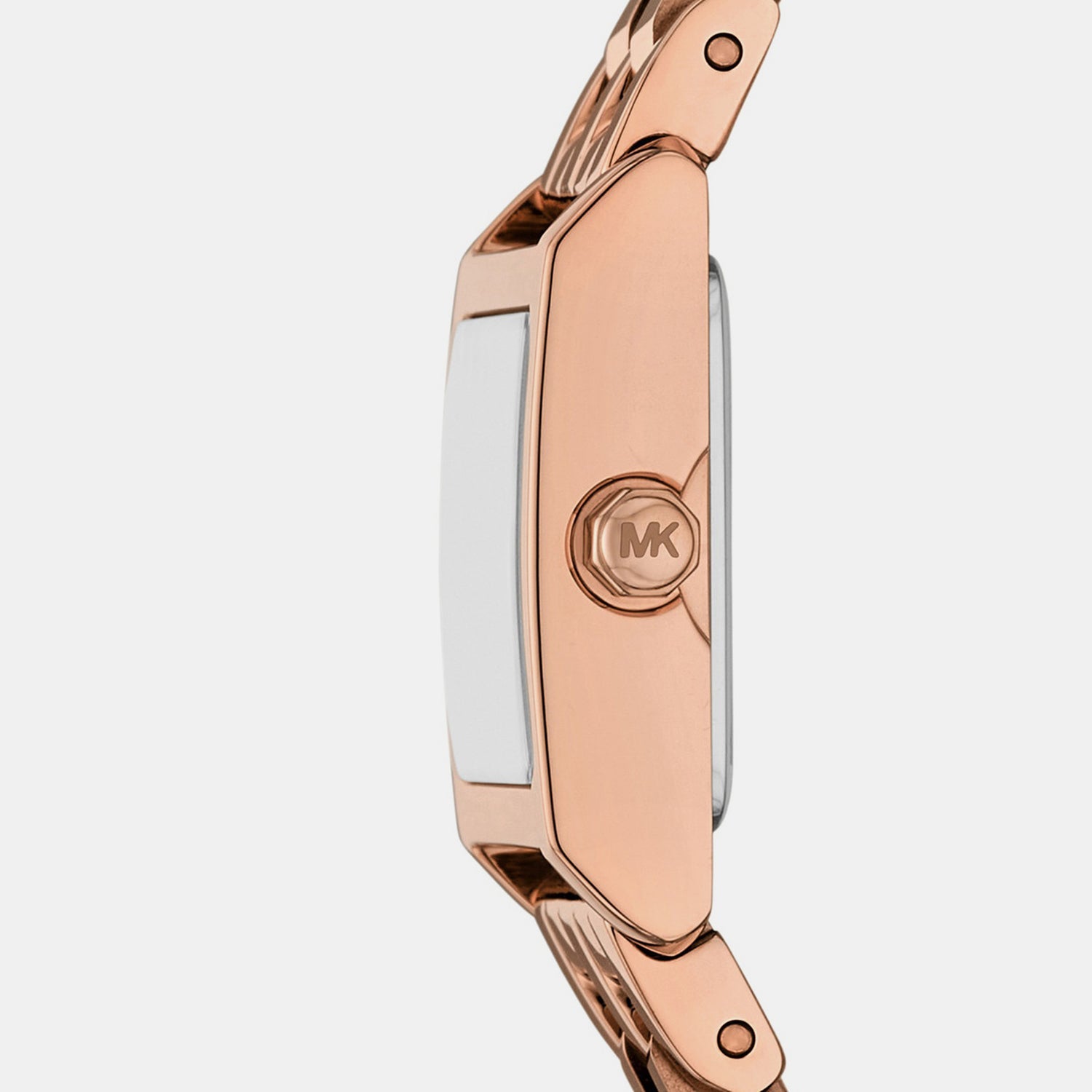 Michael Kors Georgie Women Quartz Pink Dial Analog Stainless Steel Watch Mk4932