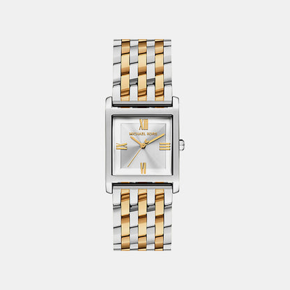 Michael Kors Georgie Women Quartz Silver Dial Analog Stainless Steel Watch Mk4935