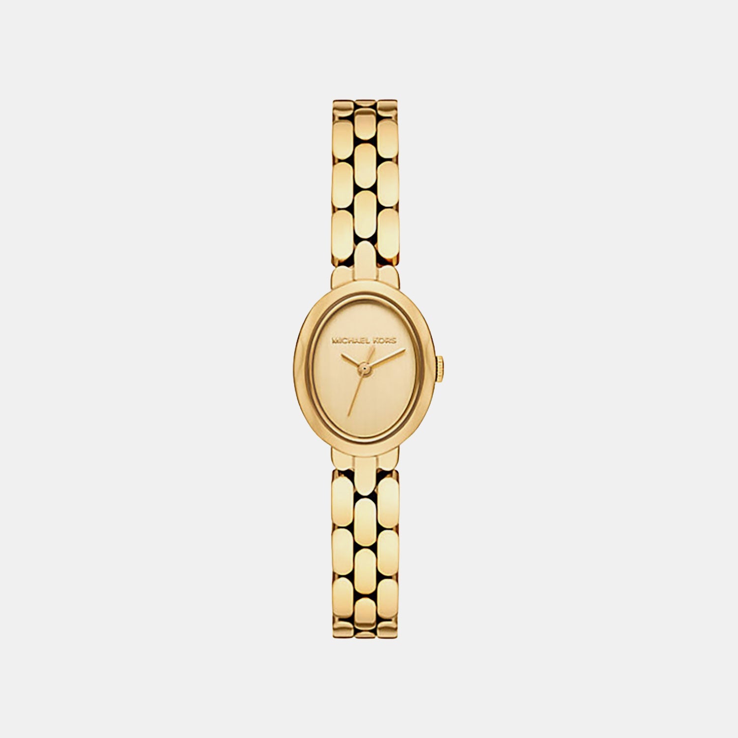 Michael Kors Maude Women Quartz Gold Dial Analog Stainless Steel Watch Mk4955
