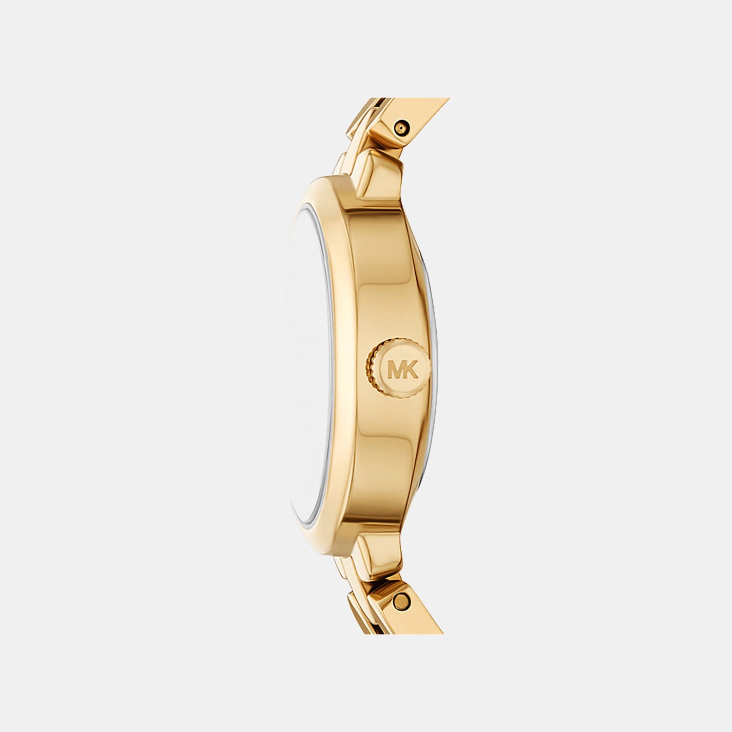 Michael Kors Maude Women Quartz Gold Dial Analog Stainless Steel Watch Mk4955