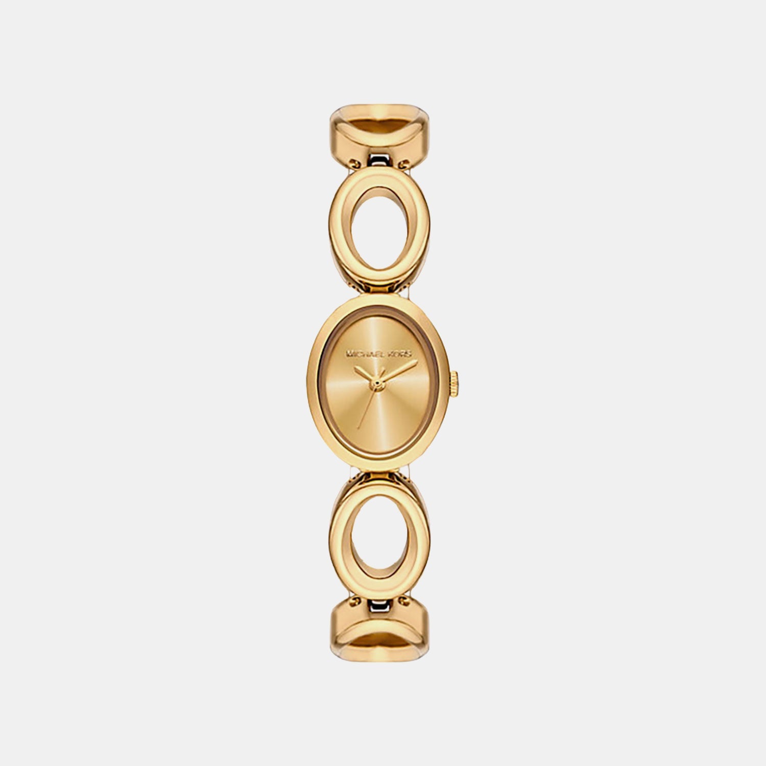 Michael Kors Maude Women Quartz Gold Dial Analog Stainless Steel Watch Mk4957