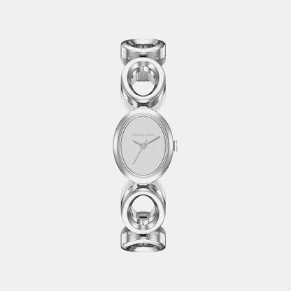 Michael Kors Maude Women Quartz Silver Dial Analog Stainless Steel Watch Mk4958
