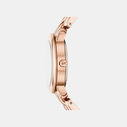 Michael Kors Phoebe Women Quartz Rose Gold Dial Analog Stainless Steel Watch Mk4962