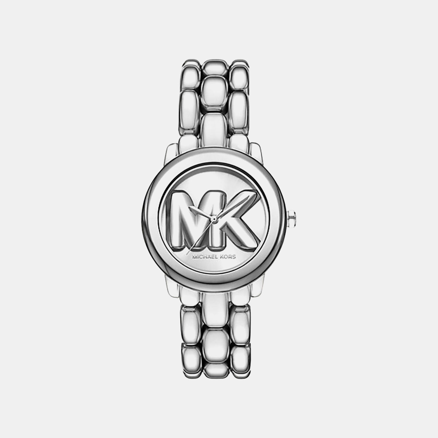 Michael Kors Phoebe Women Quartz Silver Dial Analog Stainless Steel Watch Mk4963