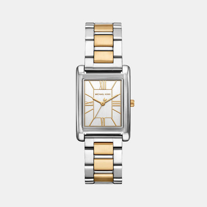 Michael Kors Essex Women Quartz White Dial Analog Stainless Steel Watch Mk4967