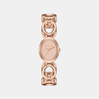 Michael Kors Maude Women Quartz Rose Gold Dial Analog Stainless Steel Watch Mk4981