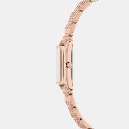 Michael Kors Essex Women Quartz Rose Gold Dial Analog Stainless Steel Watch Mk4998