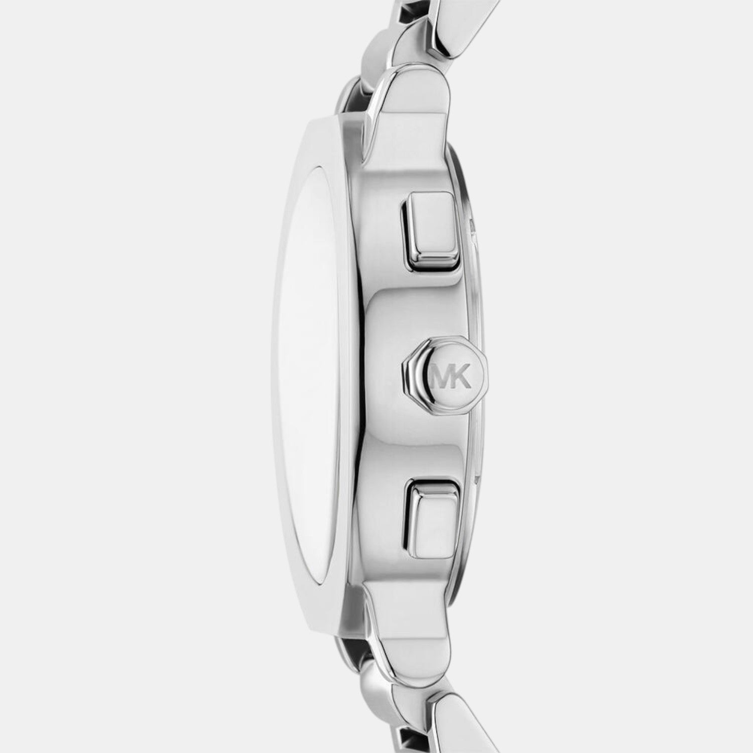 Michael Kors Gramercy Women Quartz Silver Dial Chronograph Stainless Steel Watch Mk7522