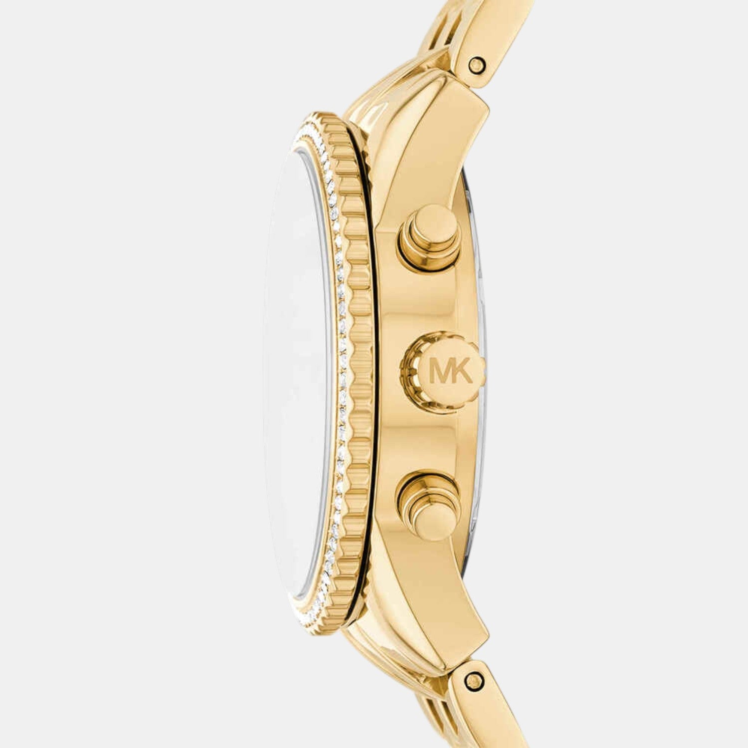 Michael Kors Bryant Women Quartz Gold Dial Analog Stainless Steel Watch Mk7530