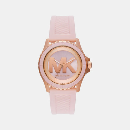 Michael Kors Everest Women Quartz Multicolour Dial Analog Silicone Watch Mk7536