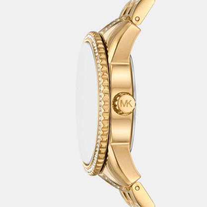 Michael Kors Bryant Women Quartz Gold Dial Analog Stainless Steel Watch Mk7540