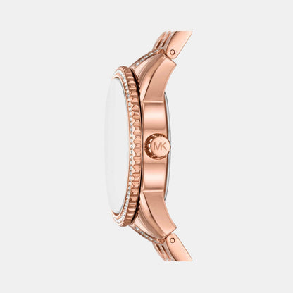 Michael Kors Bryant Women Quartz Pink Dial Analog Stainless Steel Watch Mk7541