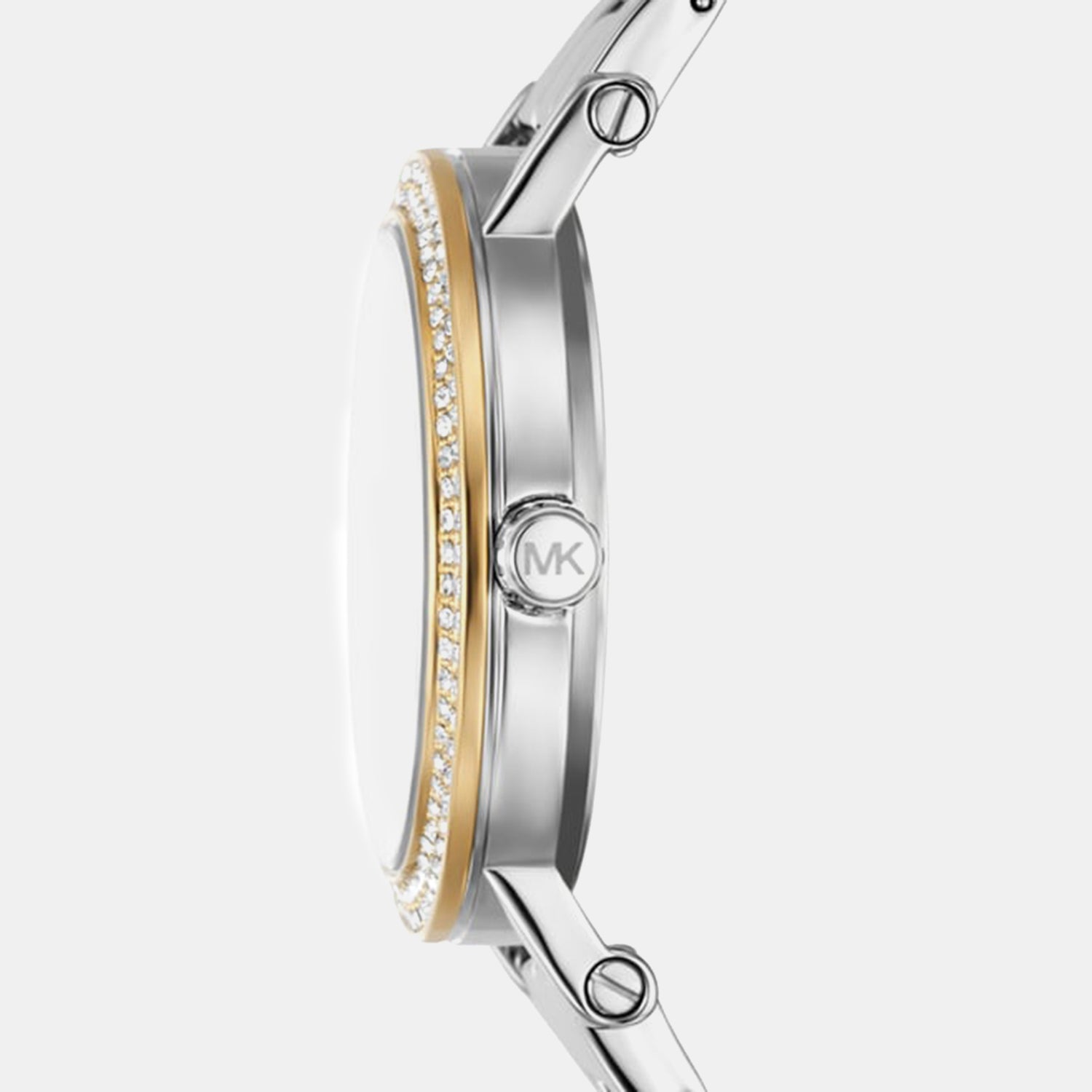 Michael Kors Corey Women Quartz White Dial Analog Stainless Steel Watch Mk7550