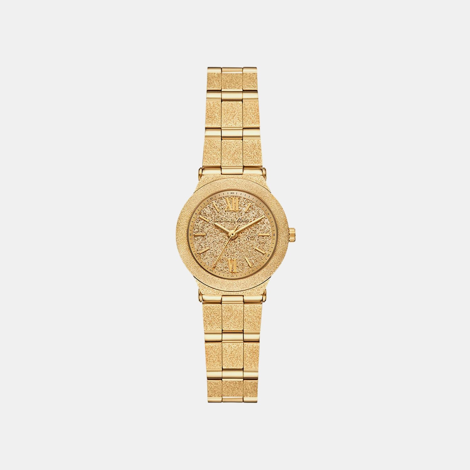 Michael Kors Billie Women Quartz Gold Dial Analog Stainless Steel Watch Mk7554
