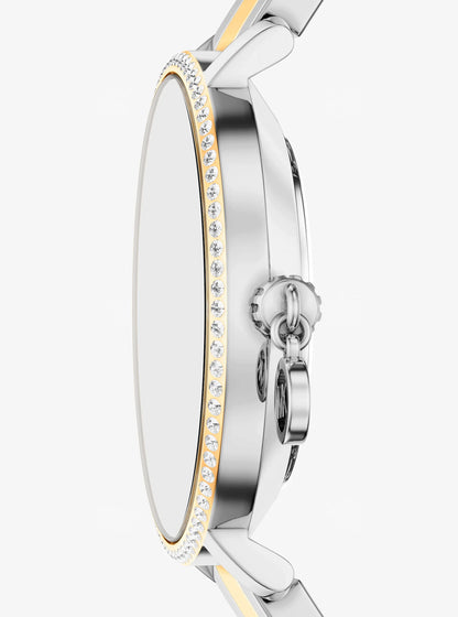 Michael Kors Mini Pyper Pav Two-Tone Watch