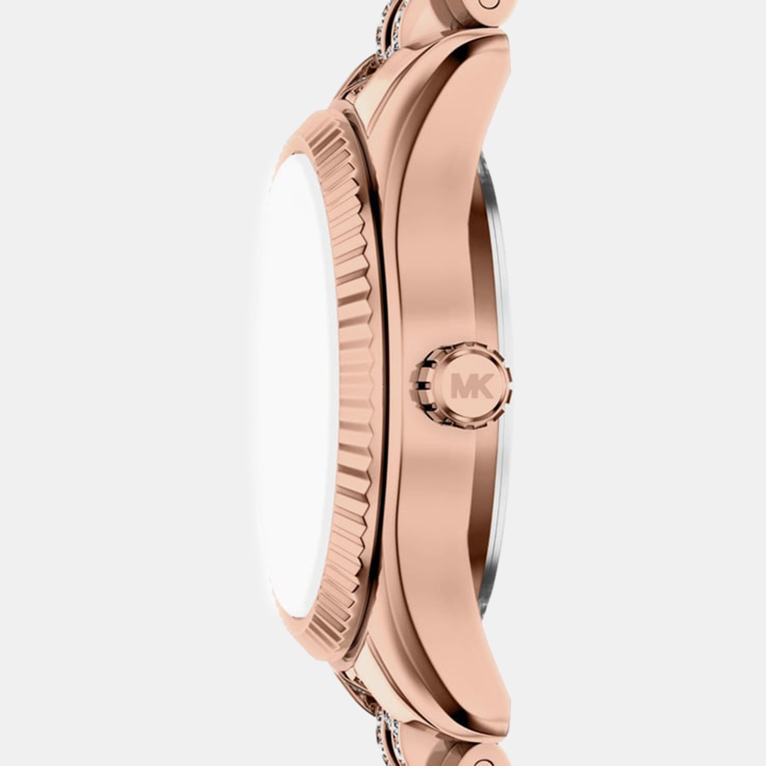 Michael Kors Lexington Women Quartz Rose Gold Dial Analog Stainless Steel Watch Mk7576