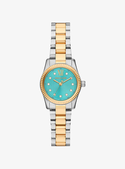 Michael Kors Petite Lexington Pav Two-Tone Watch