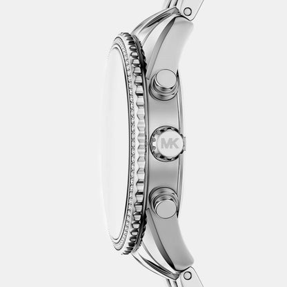 Michael Kors Bryant Women Quartz Green Dial Chronograph Stainless Steel Watch Mk7583