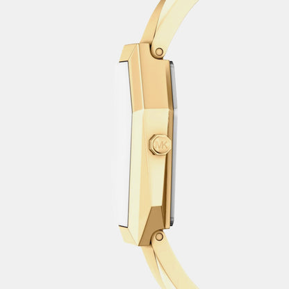 Michael Kors Suri Women Quartz Gold Dial Analog Stainless Steel Watch Mk7589