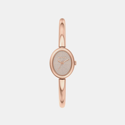 Michael Kors Women Quartz Rose Gold Dial Analog Stainless Steel Watch Mk7594