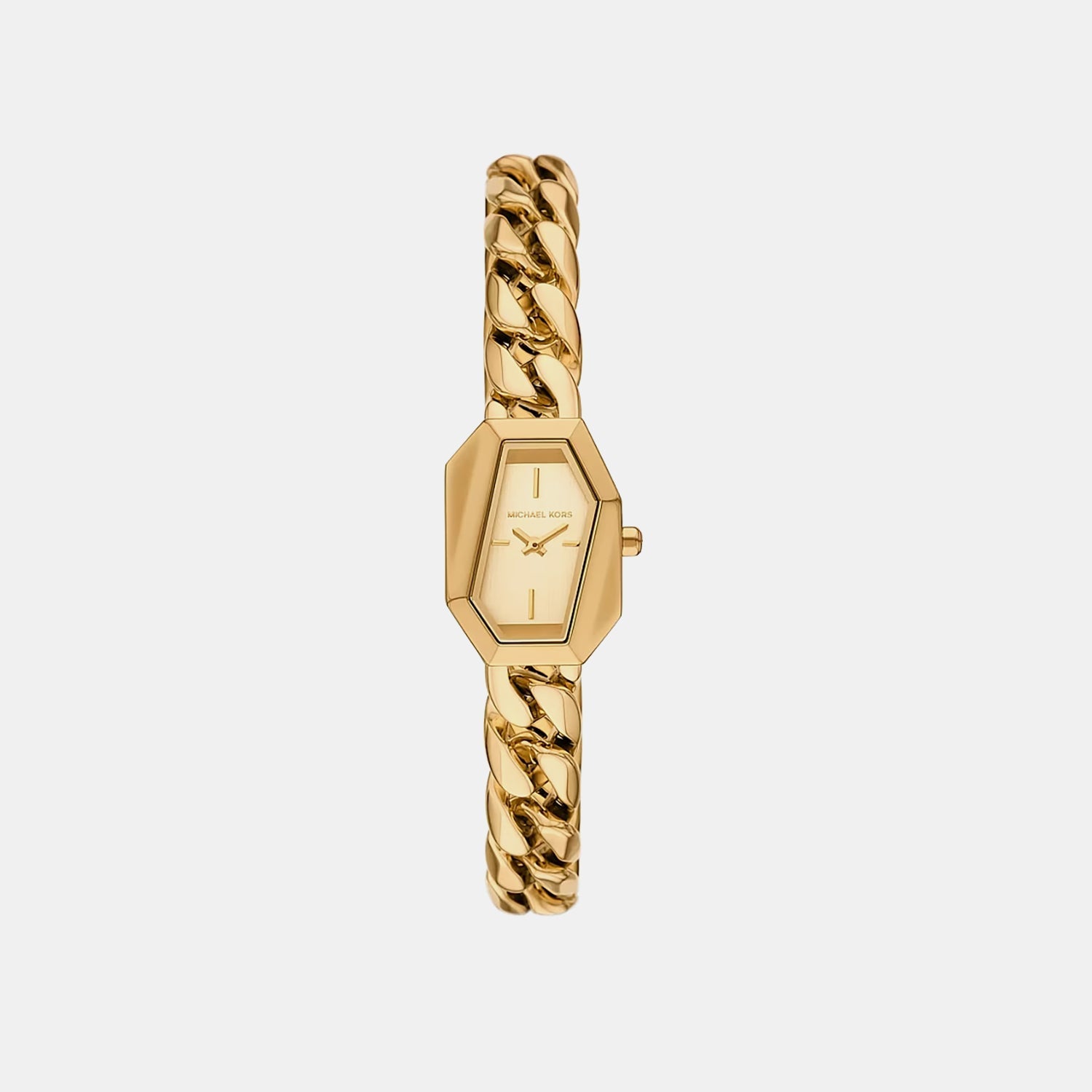 Michael Kors Suri Women Quartz Gold Dial Analog Stainless Steel Watch Mk7615