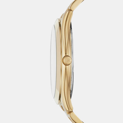 Michael Kors Slim Runway Men Quartz Black Dial Analog Stainless Steel Watch Mk8621