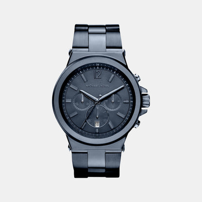 Michael Kors Dylan Men Quartz Blue Dial Chronograph Stainless Steel Watch Mk8655