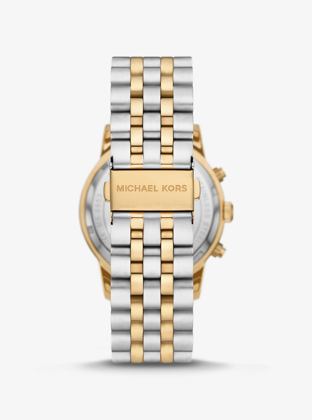 Oversized Hutton Two-Tone Watch Two Tone Two Tone