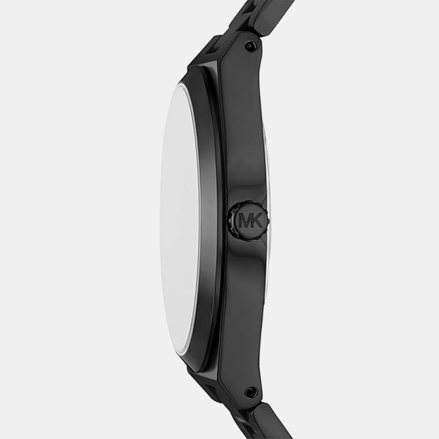 Michael Kors Lenox Men Quartz Black Dial Analog Stainless Steel Watch Mk9228