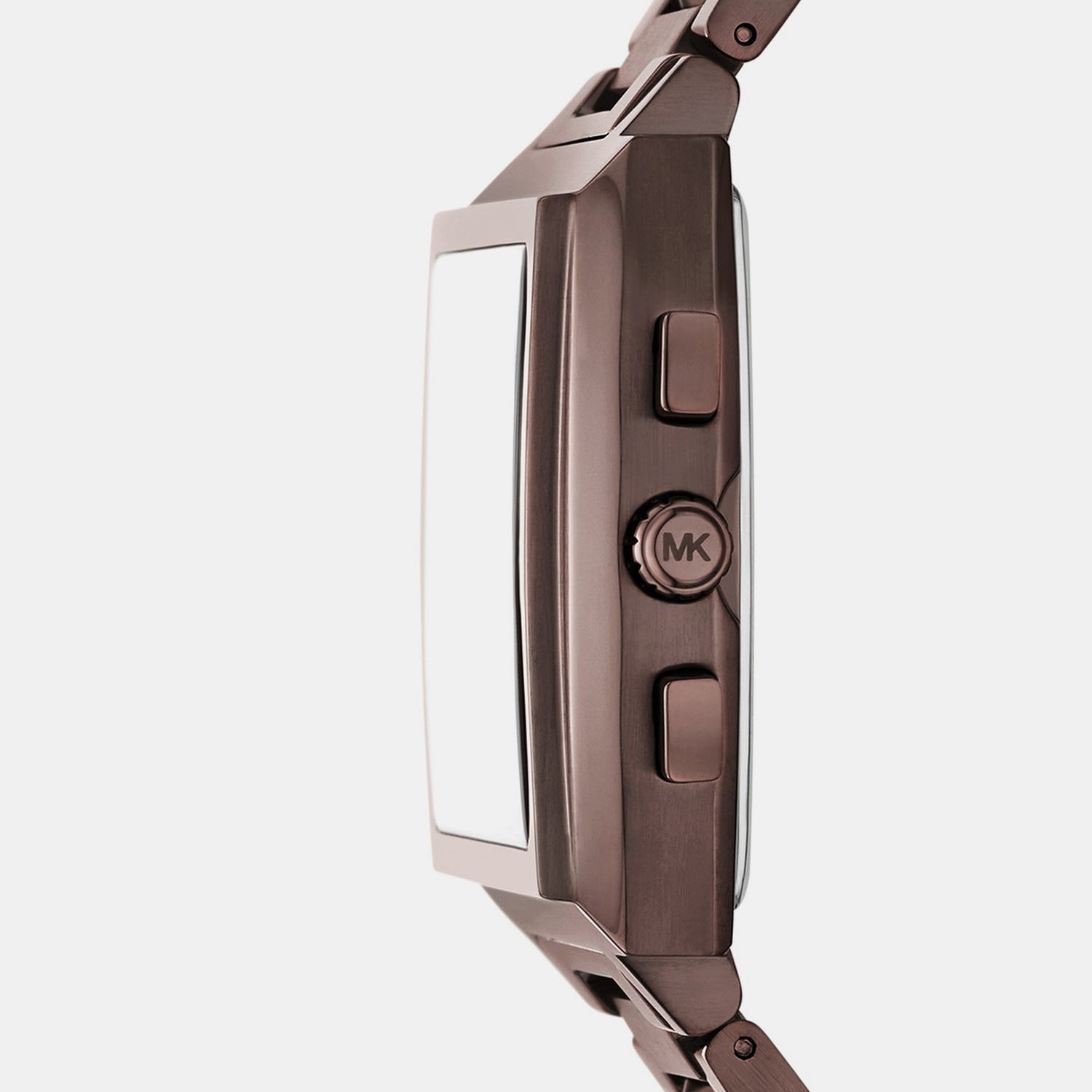 Michael Kors Rhys Men Quartz Brown Dial Analog Stainless Steel Watch Mk9234