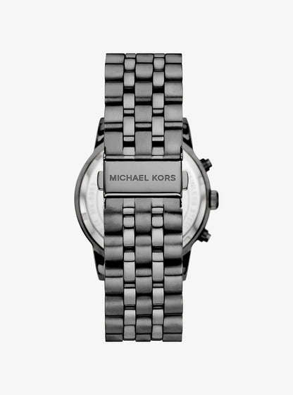 Oversized Hutton Gunmetal Watch Gunmetal Gunmetal