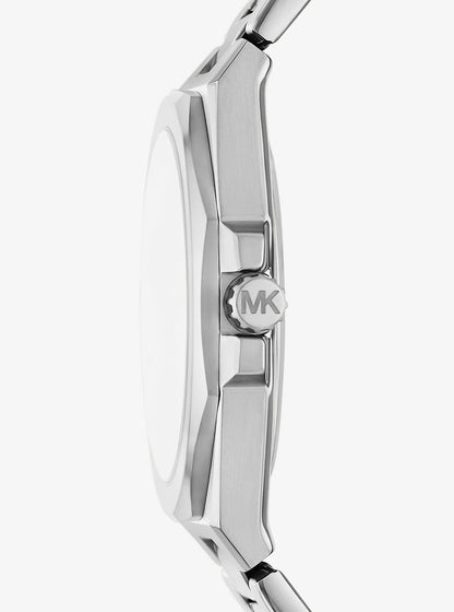 Callum Silver-Tone Watch Silver Silver