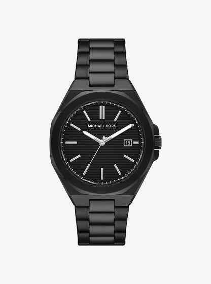 Callum Black-Tone Watch Black Black