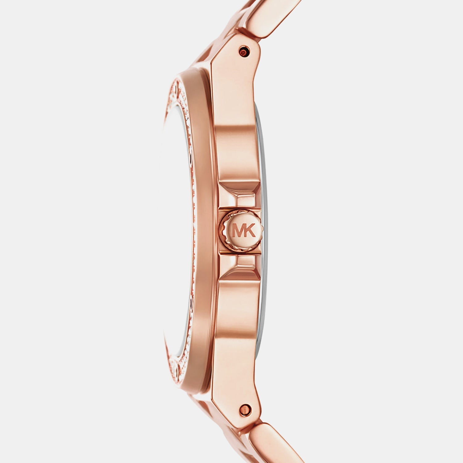 Michael Kors Lennox Women Quartz White Dial Analog Stainless Steel Watch Mko1187