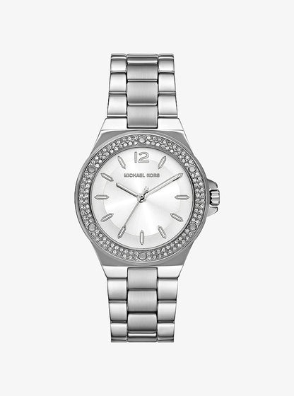 Michael Kors Lennox Pav Silver-Tone Watch